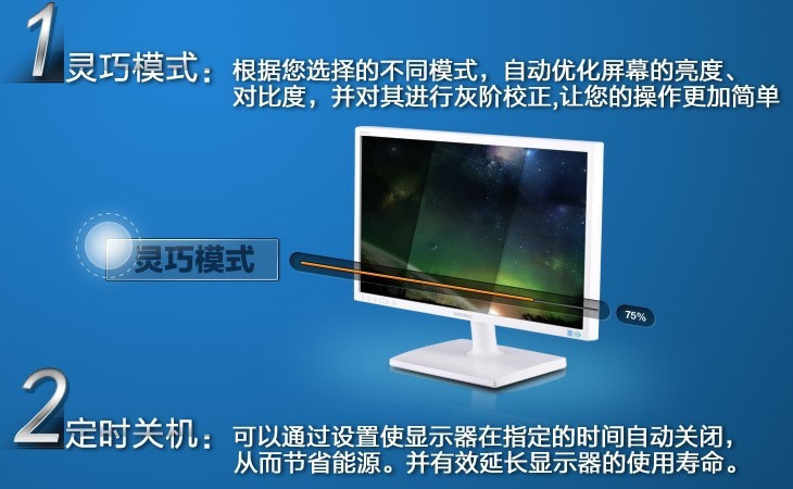 雅美迅20寸高清液晶顯示器 三星顯管下的視覺煥新體驗